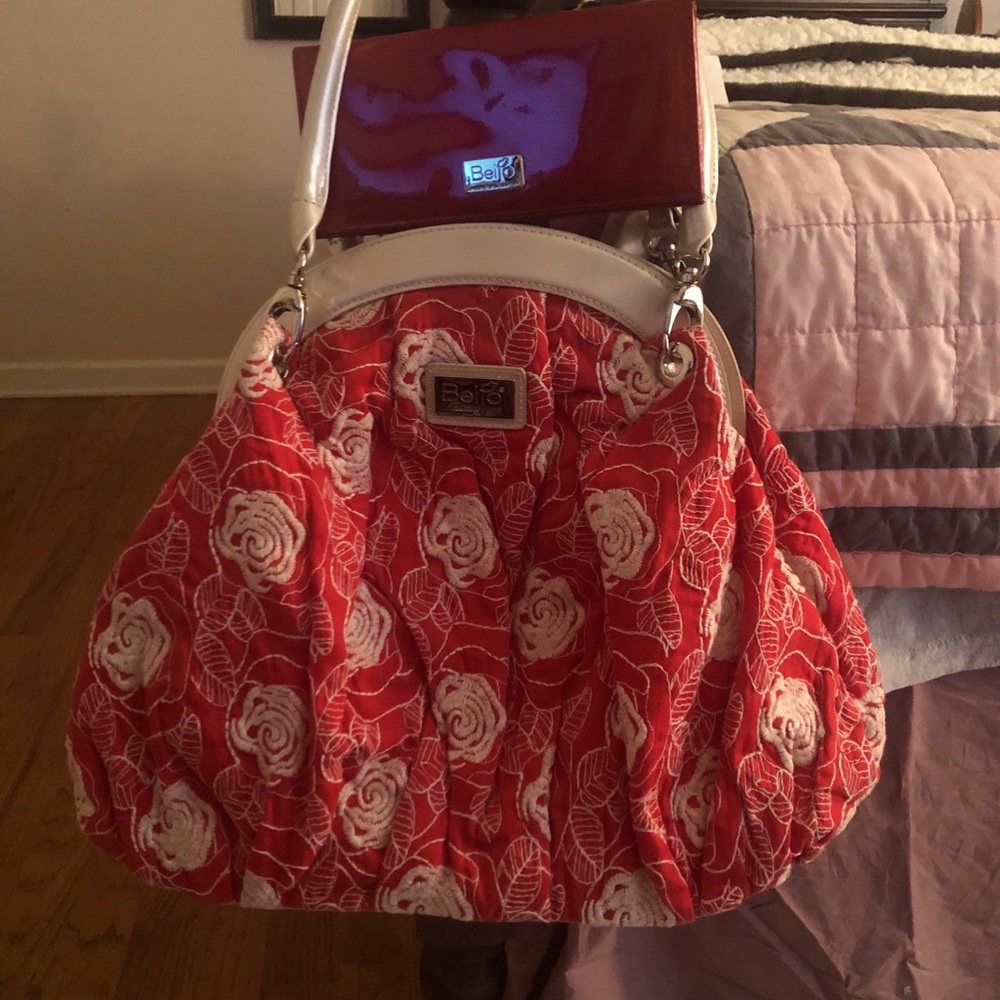 NWOT Beijo Couture handbag with matching wallet